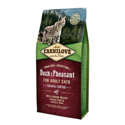 Carnilove Cat Adult Duck&Pheasant - Kacsa&Fácán - Hairball Control