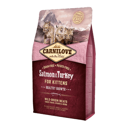 Carnilove Cat Kitten Salmon&Turkey - Healthy Growth