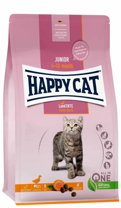 Happy Cat Junior Grainfree Kacsa