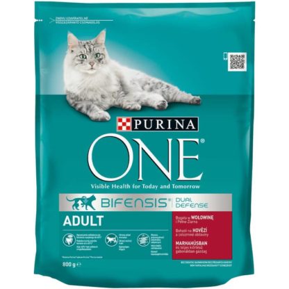 Purina ONE adult Marhás 800 g