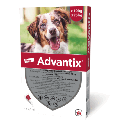 Advantix spot on 2,5 ml| 10-25 kg
