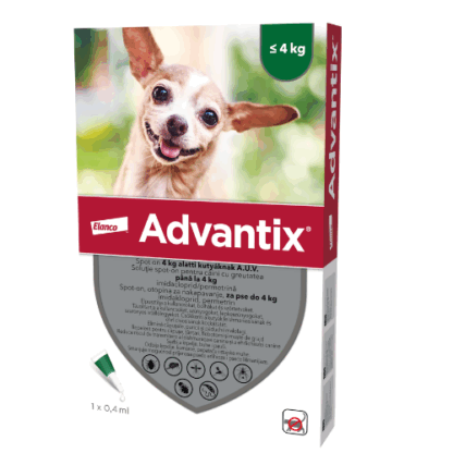Advantix spot on 0,4ml| 4 kg alatt
