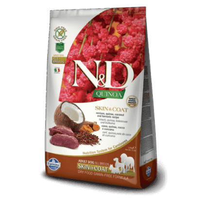 N&D Dog Grain Free Quinoa Skin&Coat Vadhús